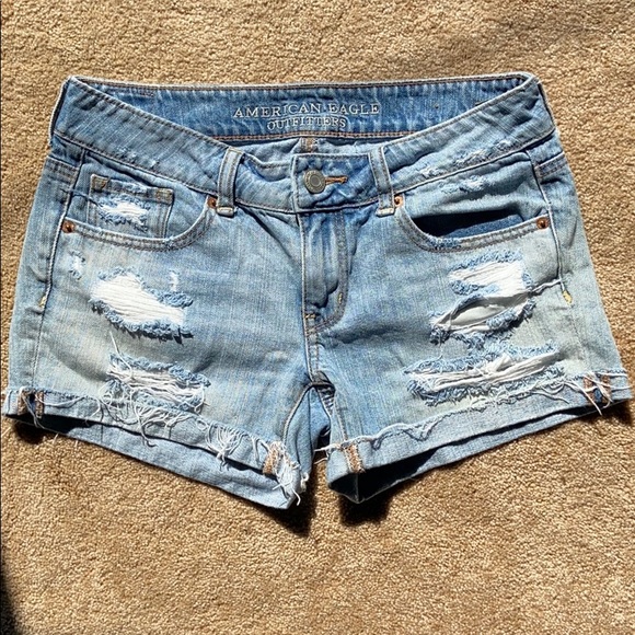 American Eagle Outfitters Ripped Shorts - Picture 1 of 4